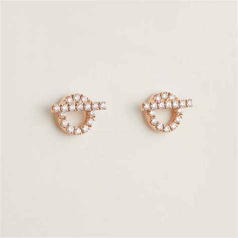 hermes earrings stud|Hermes finesse earrings.